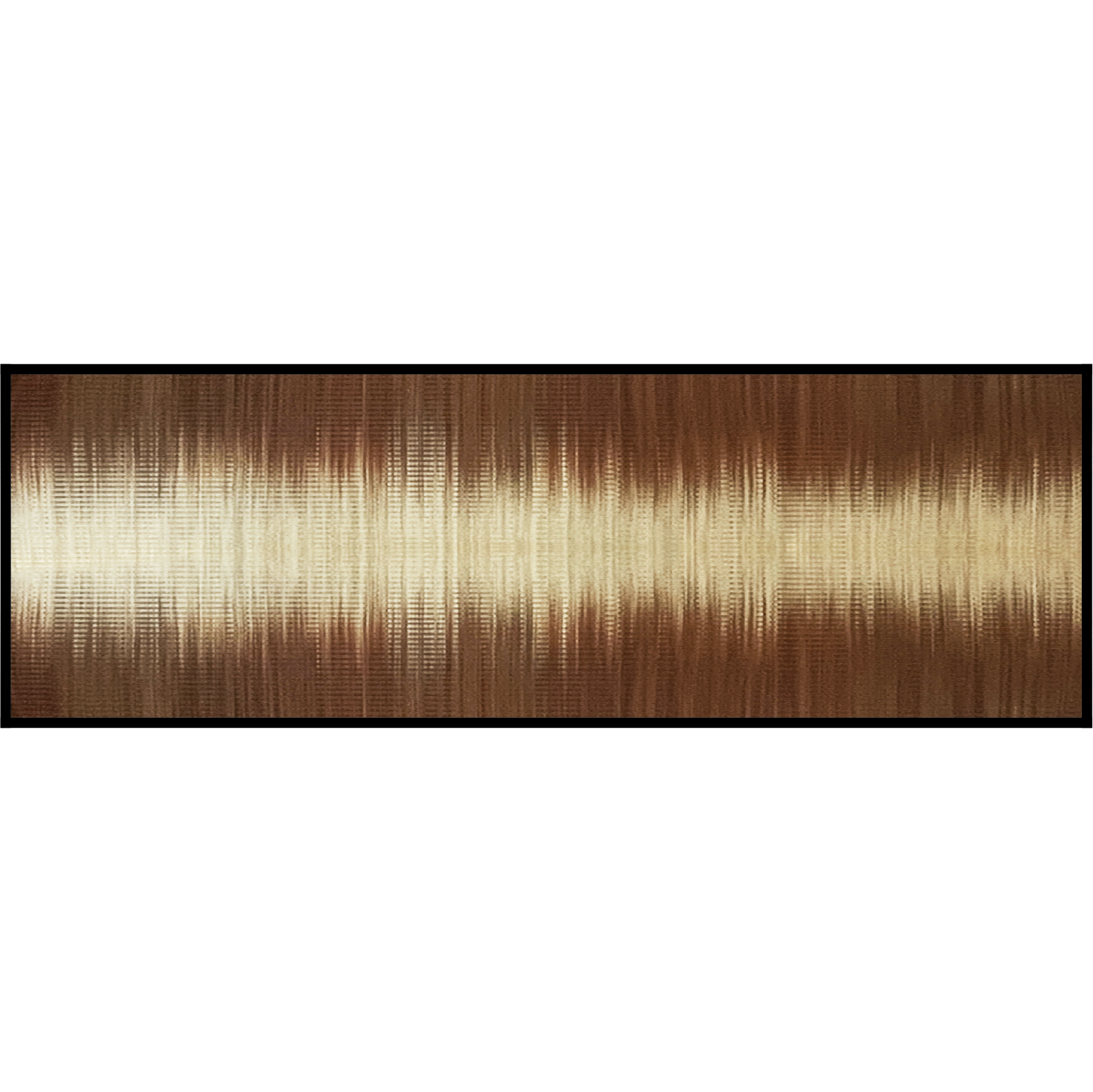 Woven frame blended brown Series 70x210 cm