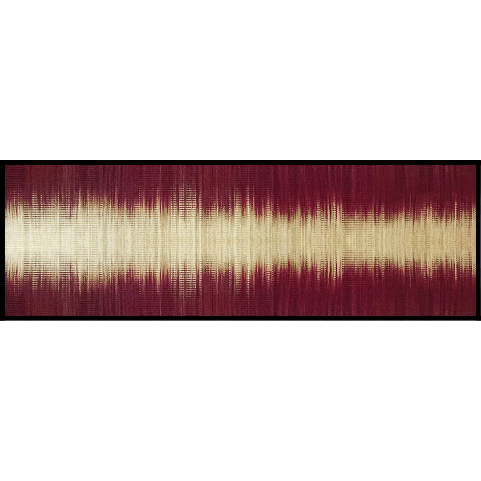 Woven frame blended red Series 70x210 cm