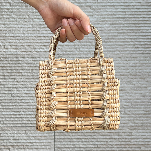 Tiny wara natural bag