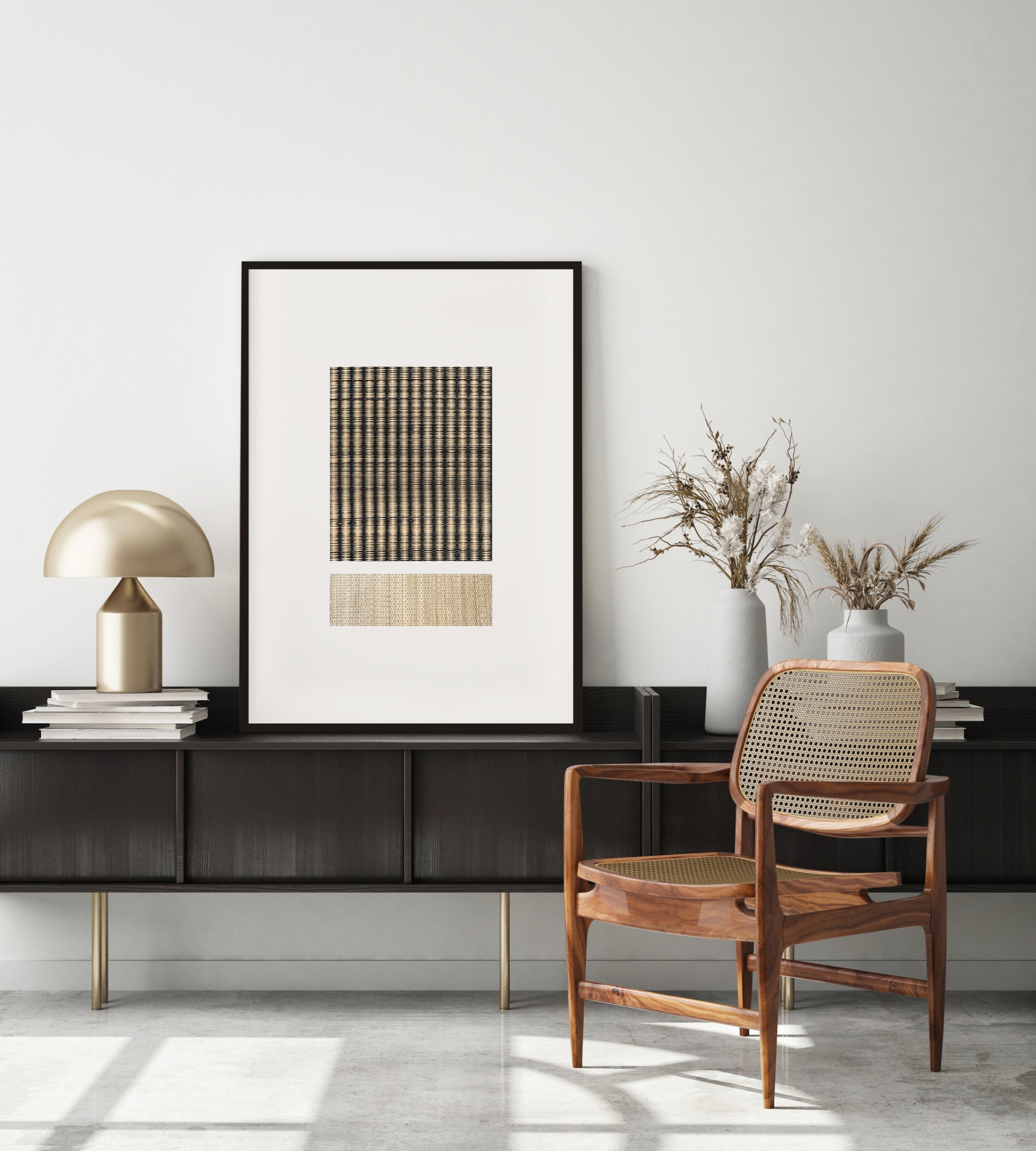 Woven artwork Stripe M01 series