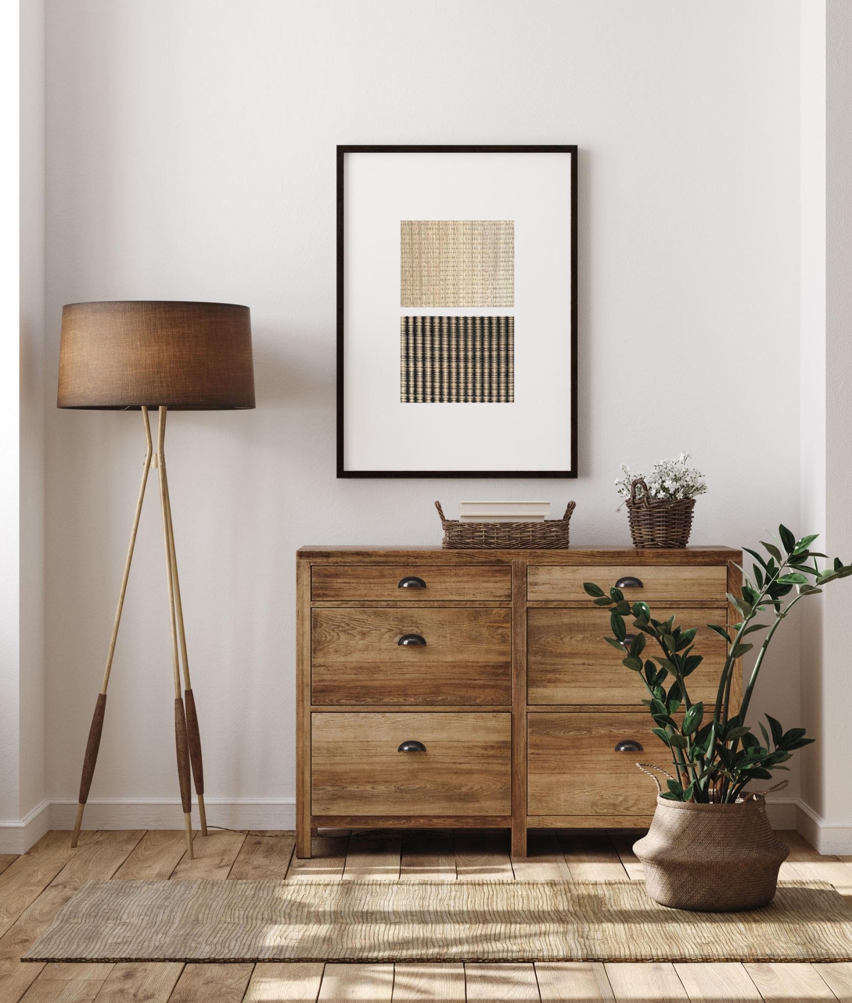 Woven artwork Stripe M02 series