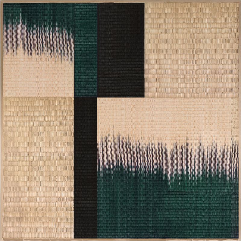 Puzzle Gradient green series