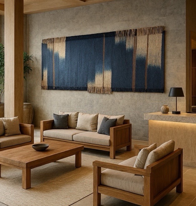 Woven Acoustique wrapped 100x120 (Pre-order)