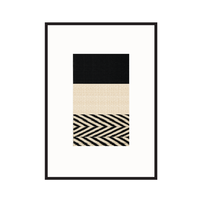 Woven artwork Yak black M05 series