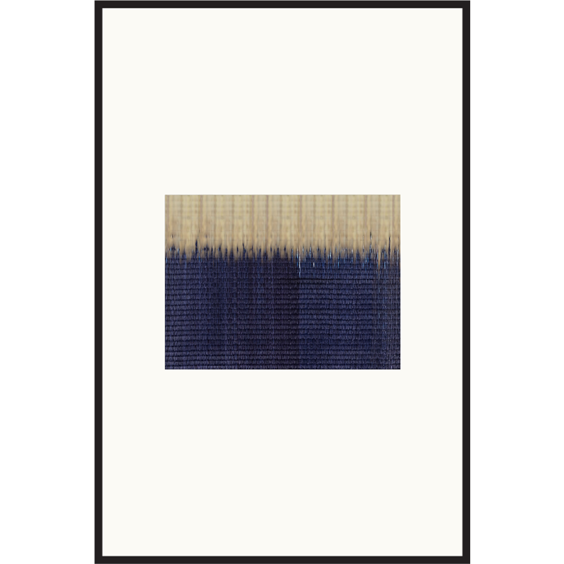Woven artwork Blended navy blue L01 series