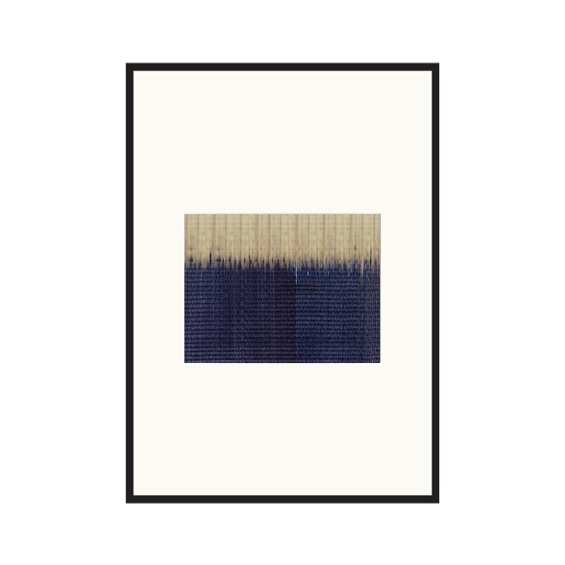 Woven artwork Blended navy blue M01 series