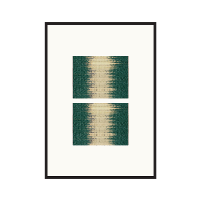 Woven artwork Blended green M02 series