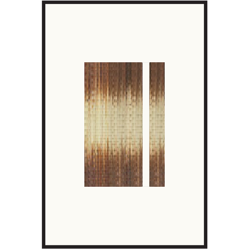 Woven artwork Blended brown L03 series