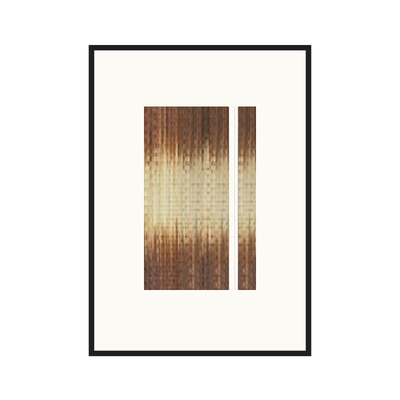 Woven artwork Blended brown M03 series