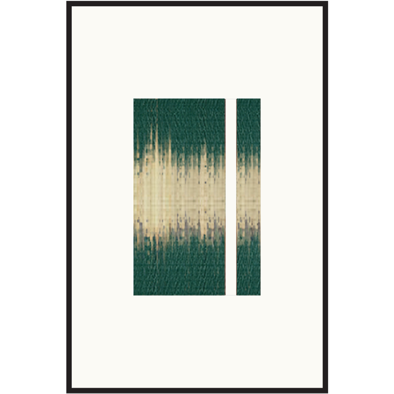 Woven artwork Blended green L03 series