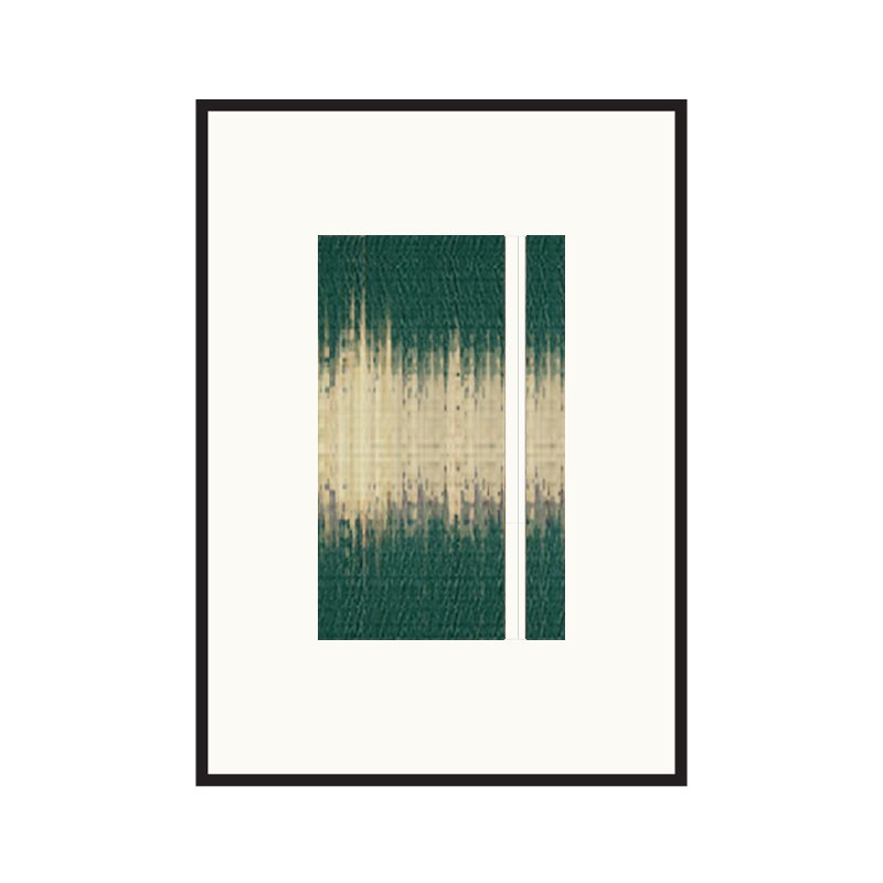 Woven artwork Blended green M03 series