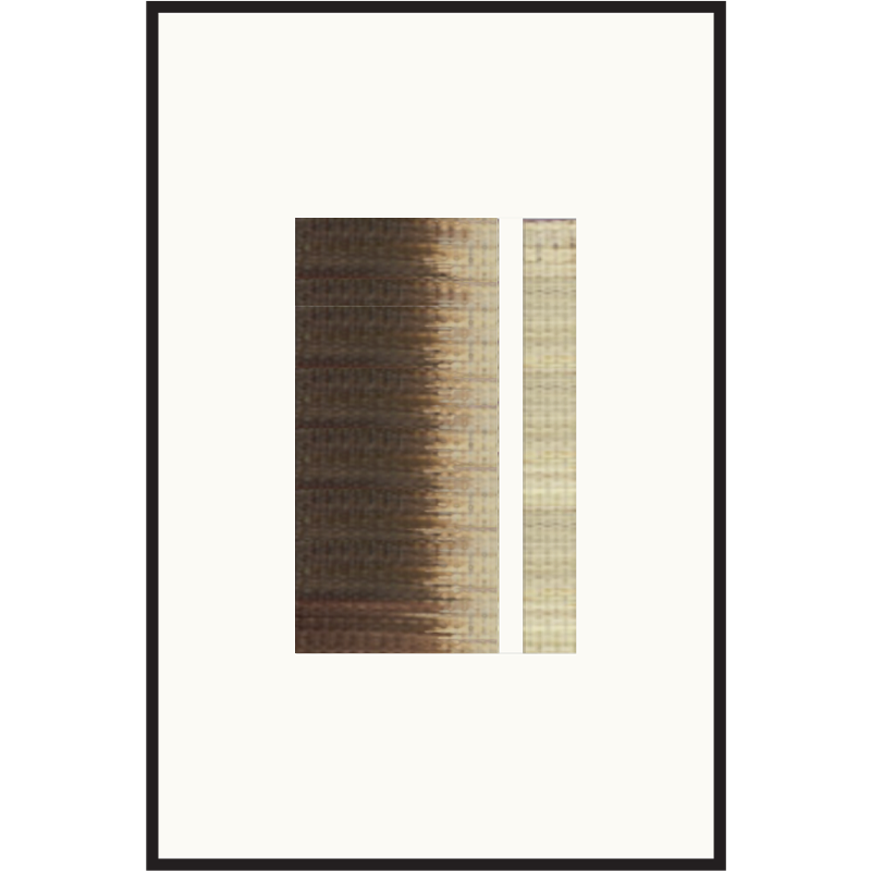 Woven artwork Blended brown L04 series