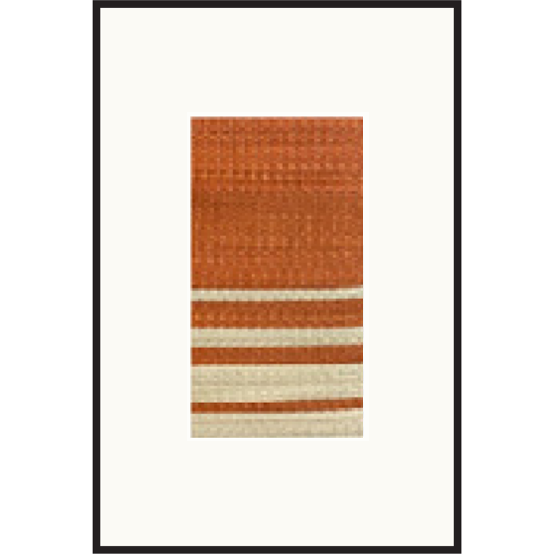 Woven artwork Simple orange L02 series