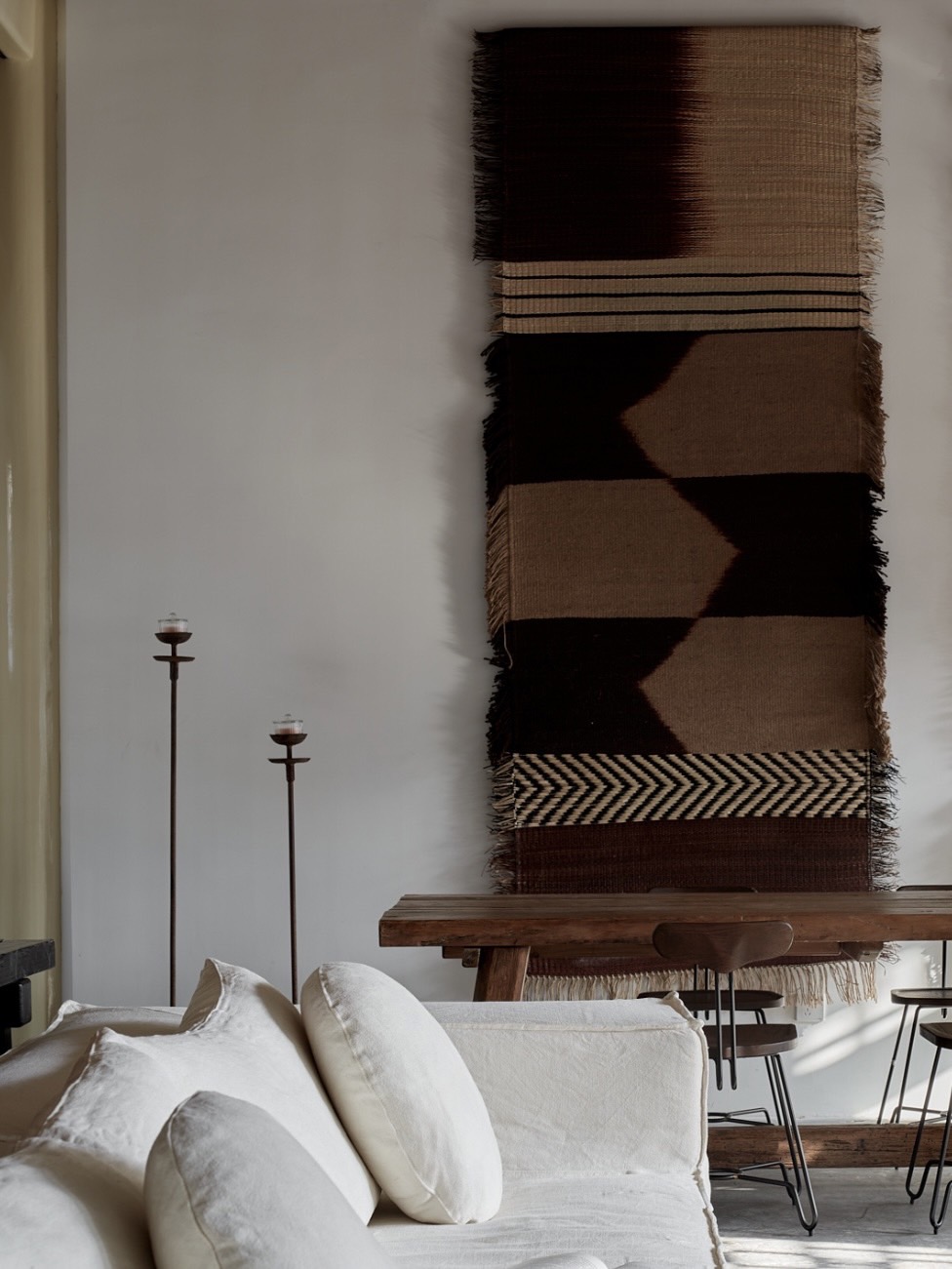 Savanna rhythm brown hanging mat 01(Pre-order)