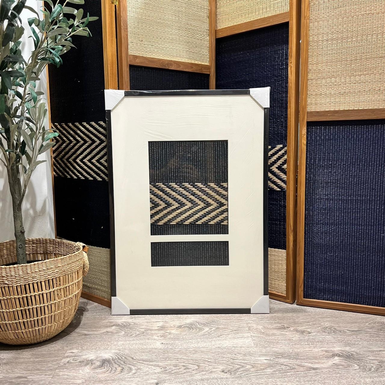 Woven artwork M-05 Yak3 Navy Blue 50*70cm.