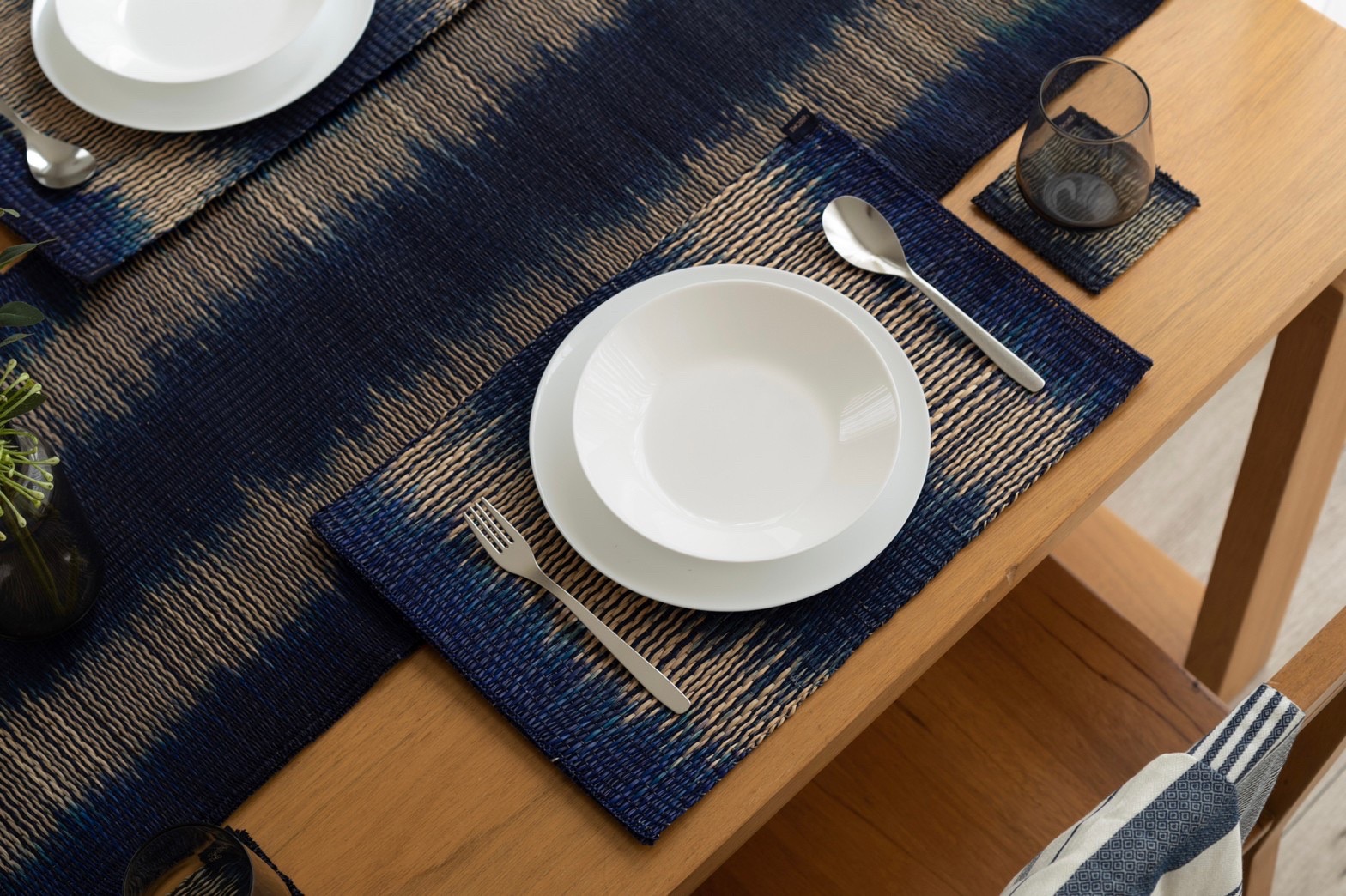 Mysterious Navy Blue Placemat