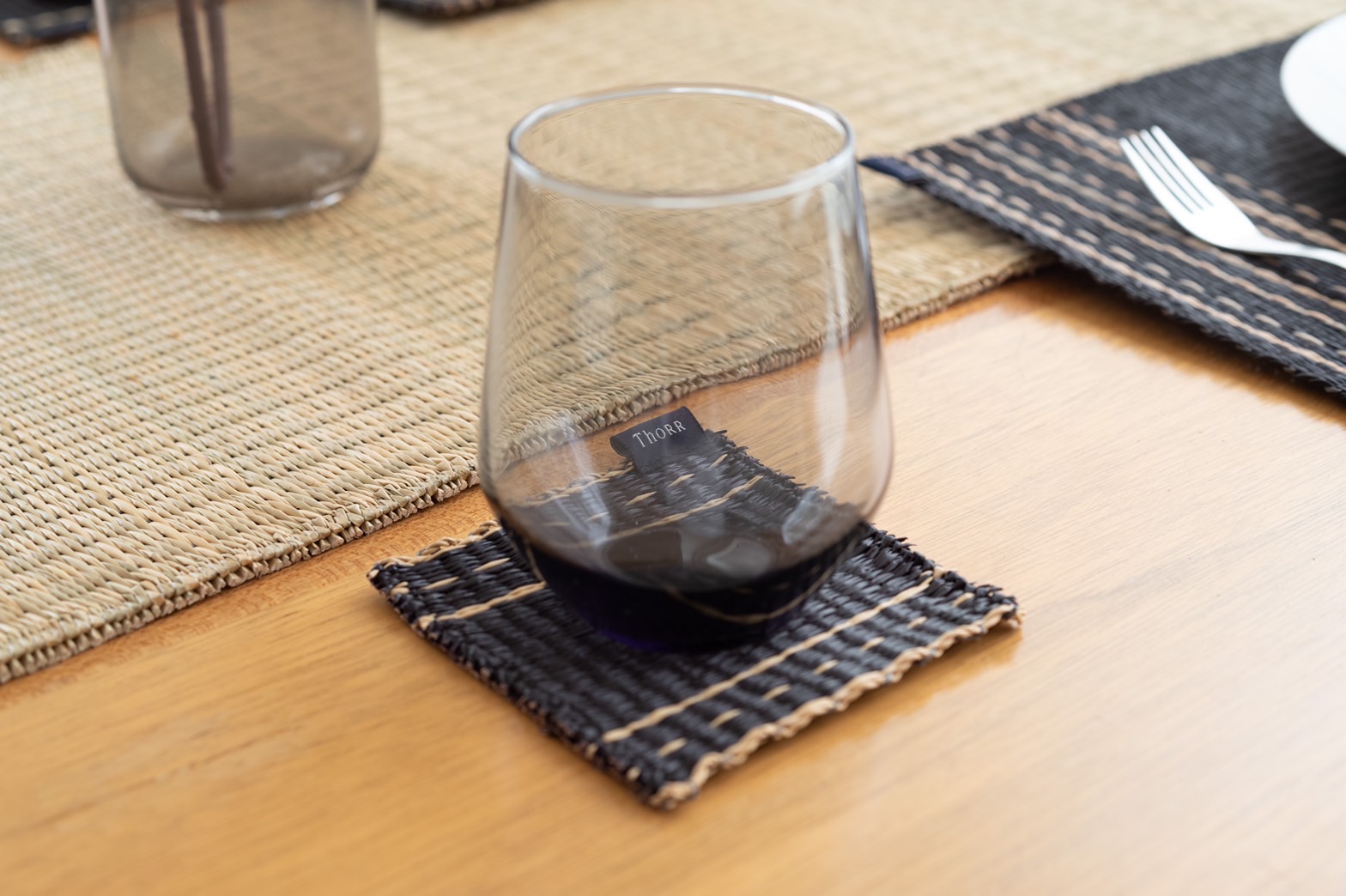 Saifon Black Coaster